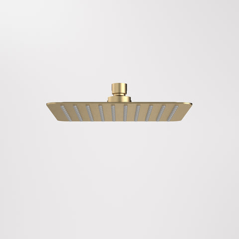 Caroma Urbane II Square Rain 200mm Brushed Brass 99664BB4E
