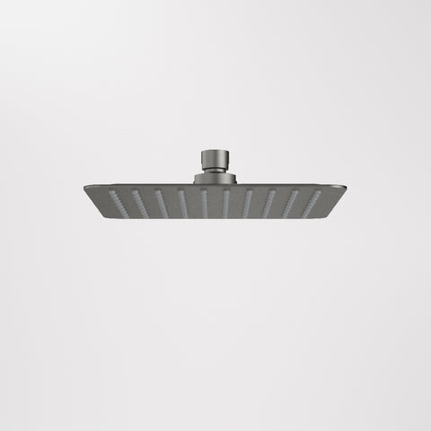 Caroma Urbane II Square Rain 200mm Gun Metal 99664GM4E