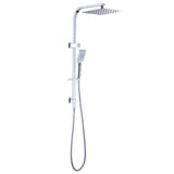 Amelie Royale Square Twin Shower 3 Function Hand Shower Chrome BDO301505CCH