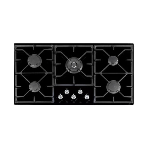 Franke Cooktop Gas 96cm LPG 5 Burner Ceramic Glass FIG905B1L