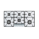 Franke Cooktop Gas 98.5cm Natural Gas 6 Burner Stainless Steel FIG906S1N