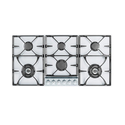 Franke Cooktop Gas 98.5cm LPG 6 Burner Stainless Steel FIG906S1L