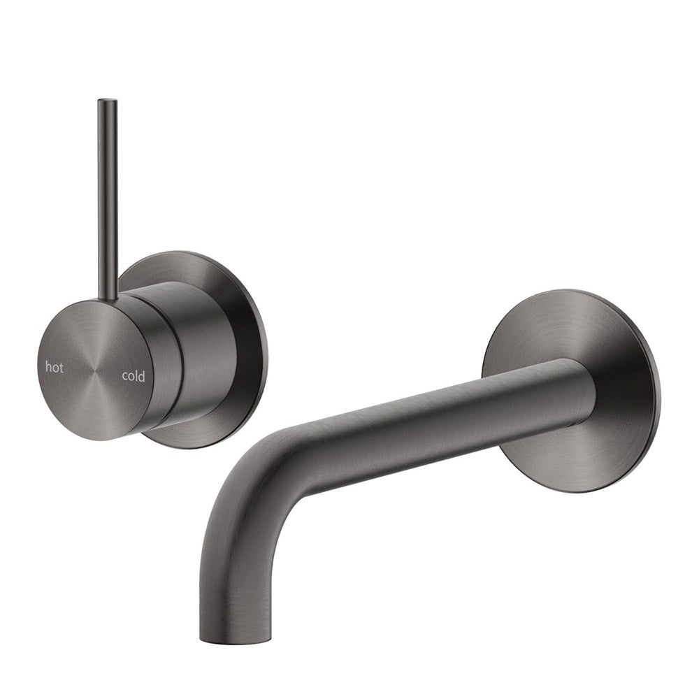 Bella Vista Mica Wall-Spout Combo 2P Reverse (Trim Kit only) Gunmetal WBC-U-5-2P-GM-TK