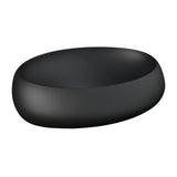 Fienza Rak Cloud Above Counter Basin (No Taphole) 580mm (No Overflow) Matte Black 6000504A