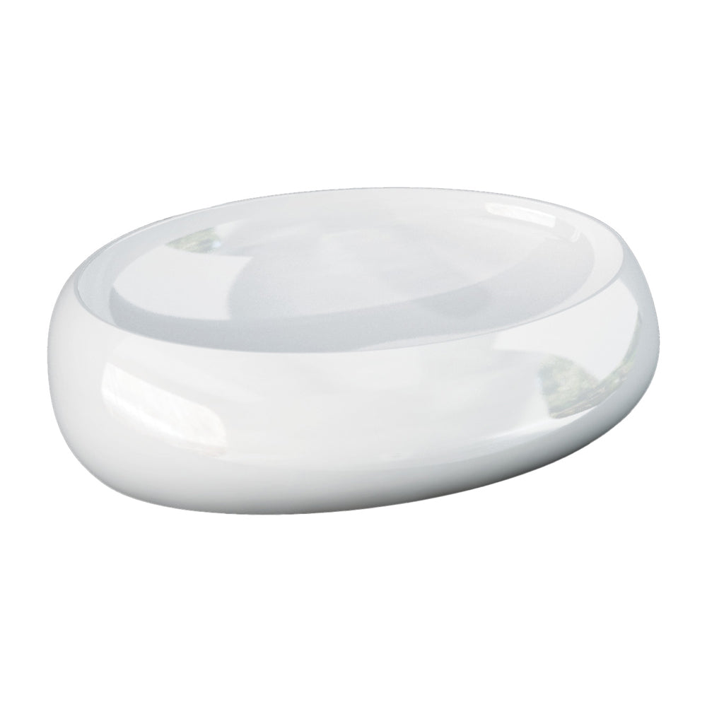 Fienza Washington Pedestal Basin (3 Taphole) 560mm Gloss White 611583W