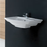 Fienza RAK Washington Wall Basin 3 Tap Hole White 601503W
