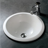 Fienza Emma Undermount Drop In Basin 404mm Gloss White 602700W