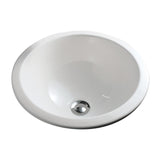 Fienza Emma Undermount Drop In Basin 404mm Gloss White 602700W