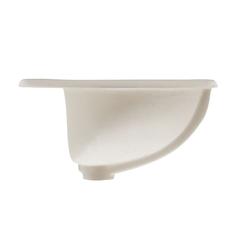 Fienza Jessica Above Counter Basin 530mm (3 Taphole) Ivory 603203I