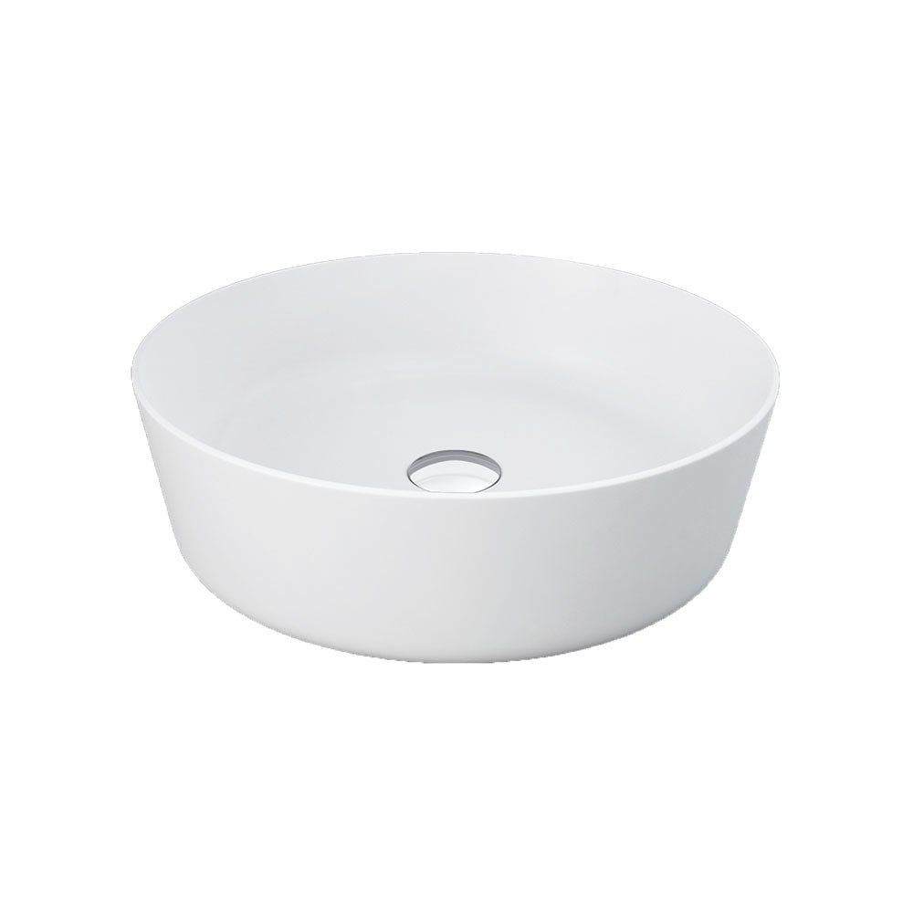 Fienza Rak Feeling Round Above Counter Basin 420mm Matte White 606000MW