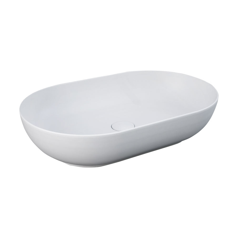 Fienza Rak Feeling Oval Above Counter Basin 550x350mm Matte White 606100MW