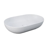 Fienza Rak Feeling Oval Above Counter Basin 550x350mm Matte White 606100MW