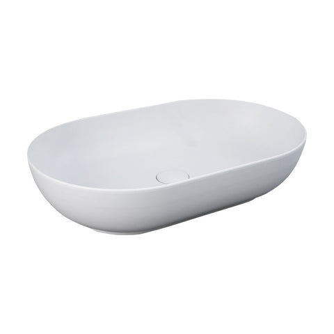 Fienza Rak Feeling Oval Above Counter Basin 550x350mm Matte White 606100MW
