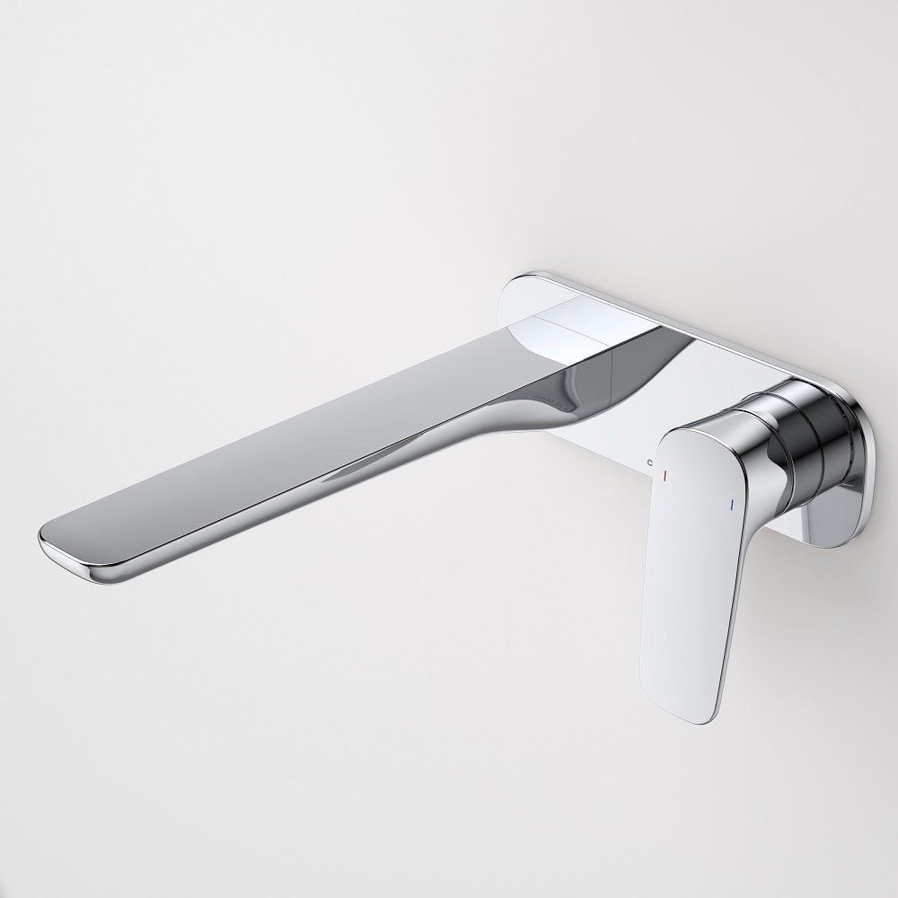 Caroma Contura II Wall Basin/Bath Mixer 220mm Lead Free Chrome 849053C6AF