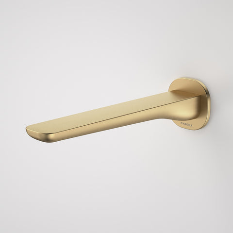Caroma Contura II Basin/ Bath Outlet 220mm Lead Free Brushed Brass 849060BB6AF