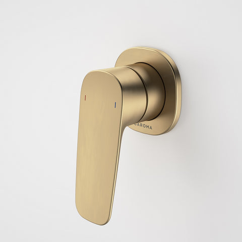 Caroma Contura II Bath/ Shower Mixer Brushed Brass 849055BB