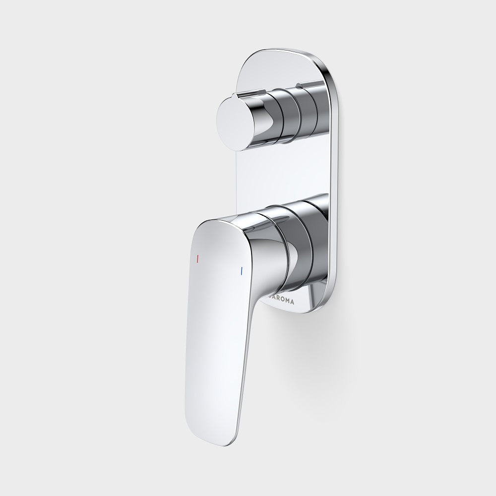 Caroma Contura II Bath/ Shower Mixer with Diverter Chrome 849057C