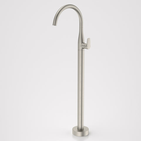 Caroma Contura II Freestanding Bath Filler Brushed Nickel 849065BN