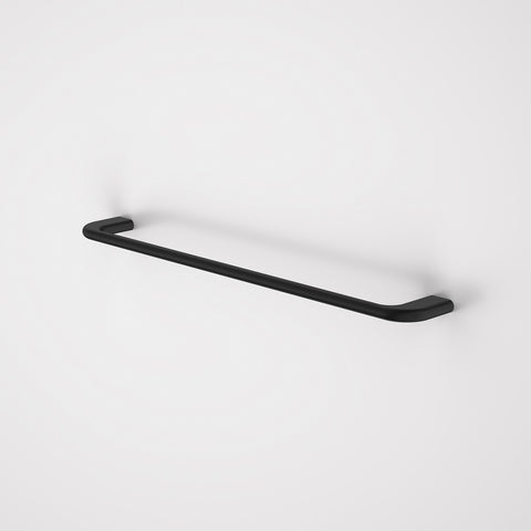 Caroma Contura II Single Towel Rail 620mm Matte Black 849033B