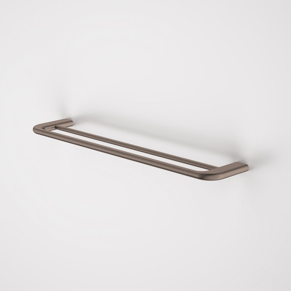 Caroma Contura II Double Towel Rail 620mm Brushed Bronze 849035BBZ