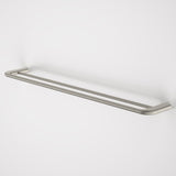 Caroma Contura II Double Towel Rail 820mm Brushed Nickel 849036BN