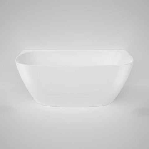 Caroma Contura II 1500mm Back To Wall Freestanding Bath Matte White CII5WFMW