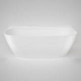 Caroma Contura II 1700mm Back To Wall Freestanding Bath Matte White CII7WFMW