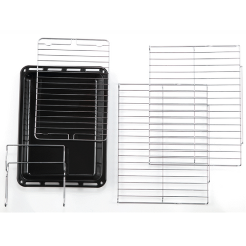 Artusi Built In Electric Oven 60cm w/ Clock Black CAO615B