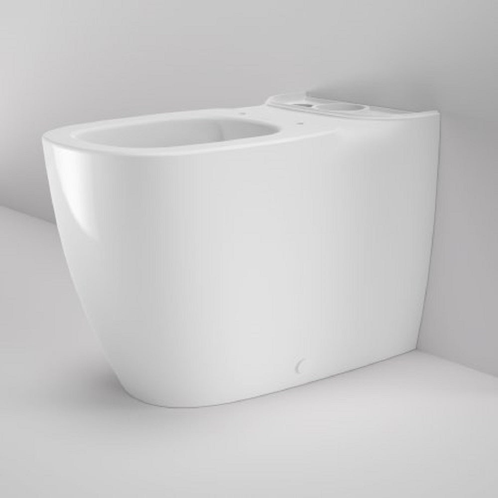 Caroma Contura II Cleanflush Wall Faced BI Pan GermGard Bottom Inlet Matte White 848806MW
