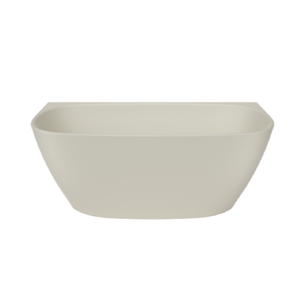 Caroma Contura II 1500mm Back To Wall Freestanding Bath Matte Clay CII5WFMC