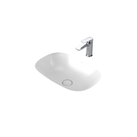 Caroma Contura II Under Counter Basin 580mm Matte White 853600MW