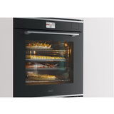 Franke Oven Mythos 60cm 9 Function Pyrolytic Built in Black Glass with Stainless Steel Trim FMY 98 P XS