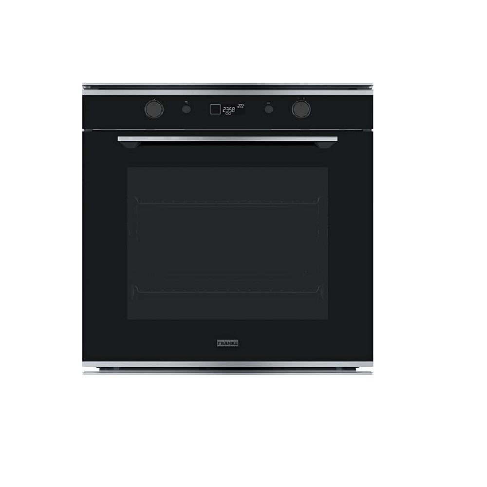 Franke Oven Mythos 60cm 9 Function Pyrolytic Built in Black Glass with