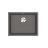 Franke Maris Single Bowl 520mm Stone Grey Undermount (Inc DT651) MRG110-52SG-FPC