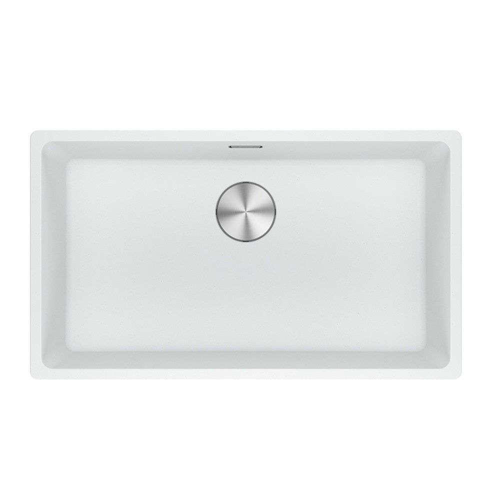 Franke Maris Single Bowl 720mm Polar White Flushmount MRG210-72PW-B