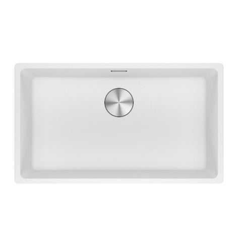 Franke Maris Single Bowl 720mm Polar White Flushmount MRG210-72PW-B