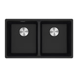 Franke Maris Double Bowl 350/350mm Onyx Undermount MRG120-35ON-B