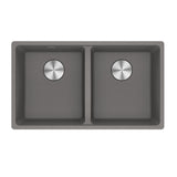 Franke Maris Double Bowl 350/350mm Stone Grey Undermount MRG120-35SG-B