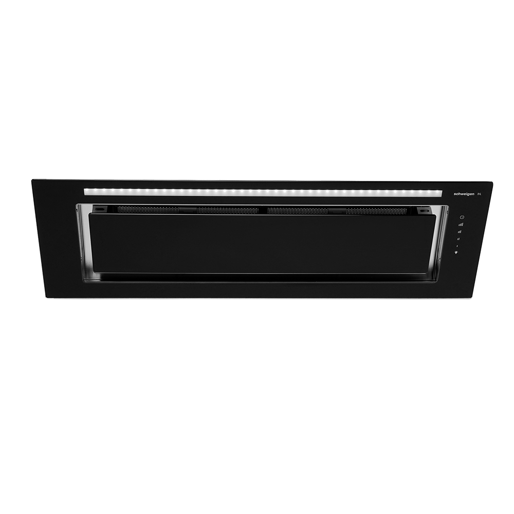 Schweigen Silent Undermount Rangehood 900mm (1600m3/hr) Matte Black KL