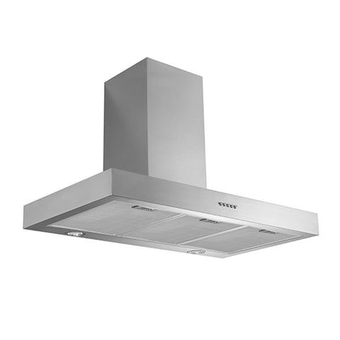 Schweigen Non Silent Wall Mount Rangehood 900mm InBuilt Motor 1080m3/hr Stainless Steel TSH-900