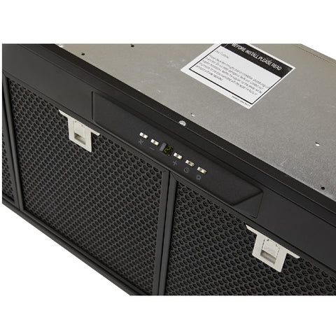 Schweigen Silent Undermount Deep Rangehoood 1200mm (1600m3/hr) Matte Black UM1390-12BSP