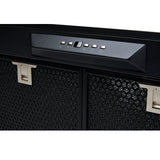 Schweigen Silent Undermount Rangehoood 900mm (3200m3/hr) Matte Black UM1170-12BSE