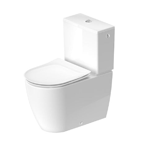 Duravit Soleil by Starck Back to Wall Toilet Suite White D4600500-P