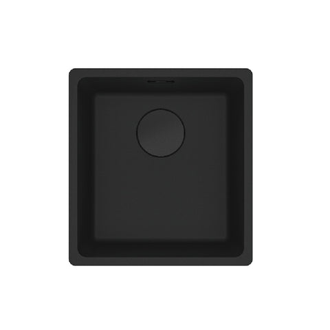 Franke Sink Maris Single Bowl 370mm Flushmount Matte Black MRG210-37B-MB