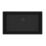 Franke Maris Single Bowl 720mm Matte Black Flushmount (Inc DT651) MRG210-72MB-FPC