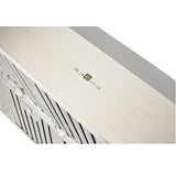 Schweigen Silent BBQ Canopy Twin Motor 5000M3/Hr 120cm Stainless Steel CL7372SE2