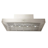 Schweigen Silent BBQ Alfresco Rangehood Canopy 150cm Single Motor (3200m3/hr) Stainless Steel CL7375SE