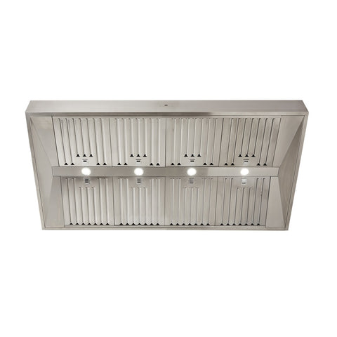 Schweigen Silent BBQ Canopy Twin Motor 5000M3/Hr 150cm Stainless Steel CL7375SE2