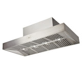 Schweigen Silent BBQ Alfresco Rangehood Canopy 150cm Single Motor (3200m3/hr) Stainless Steel CL7375SE