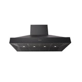 Schweigen Silent BBQ Alfresco Rangehood Canopy 150cm Single Motors (3200m3/hr) Black CL8915BSE